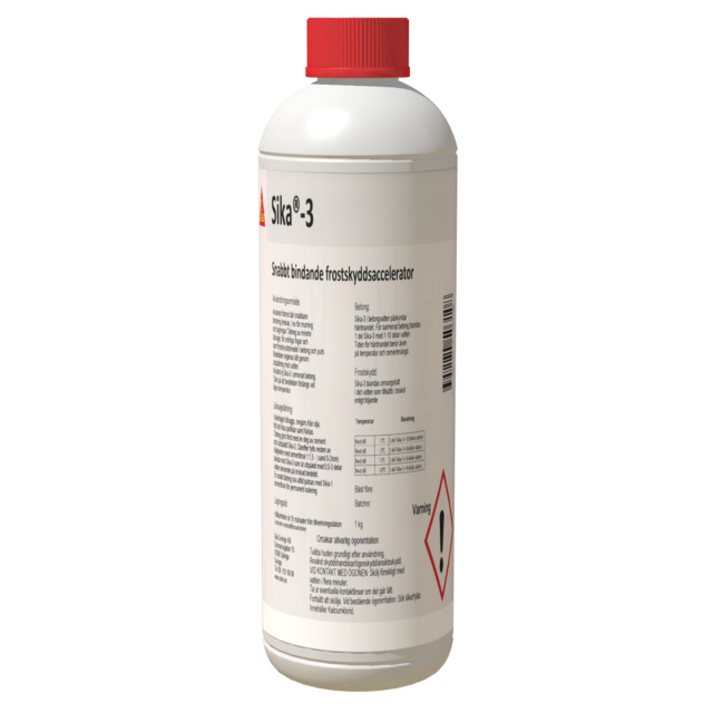 SIKA-3 1KG CEMENTTILLSATS SNABBINDANDE      (10)1100